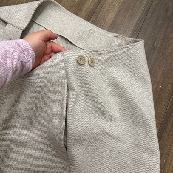 COS wool Cream Women's Skirt - Picture 13 of 16